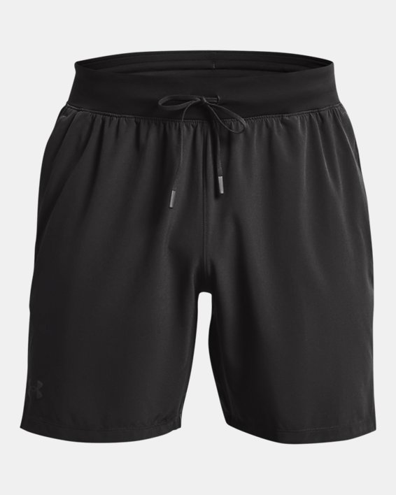 Men's UA Speedpocket Vent Shorts, Gray, pdpMainDesktop image number 6